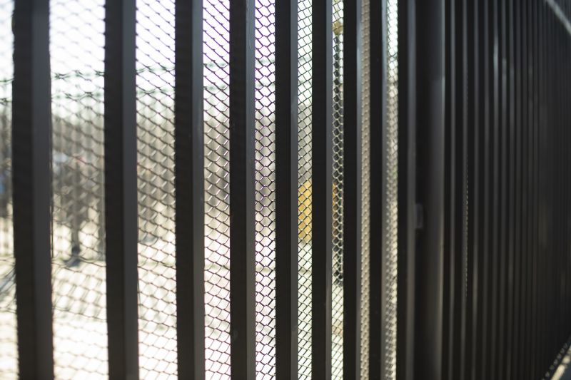 Wire Mesh Fence Installation